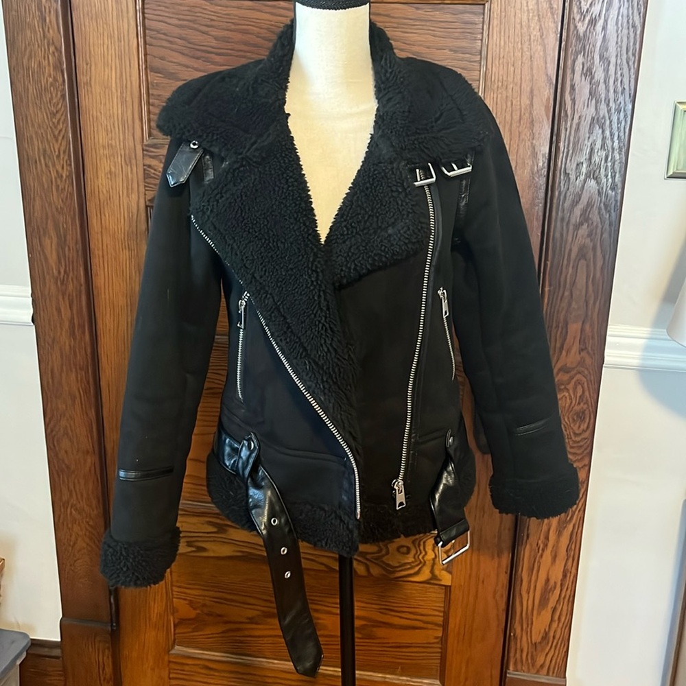 Zara Black Jacket Small